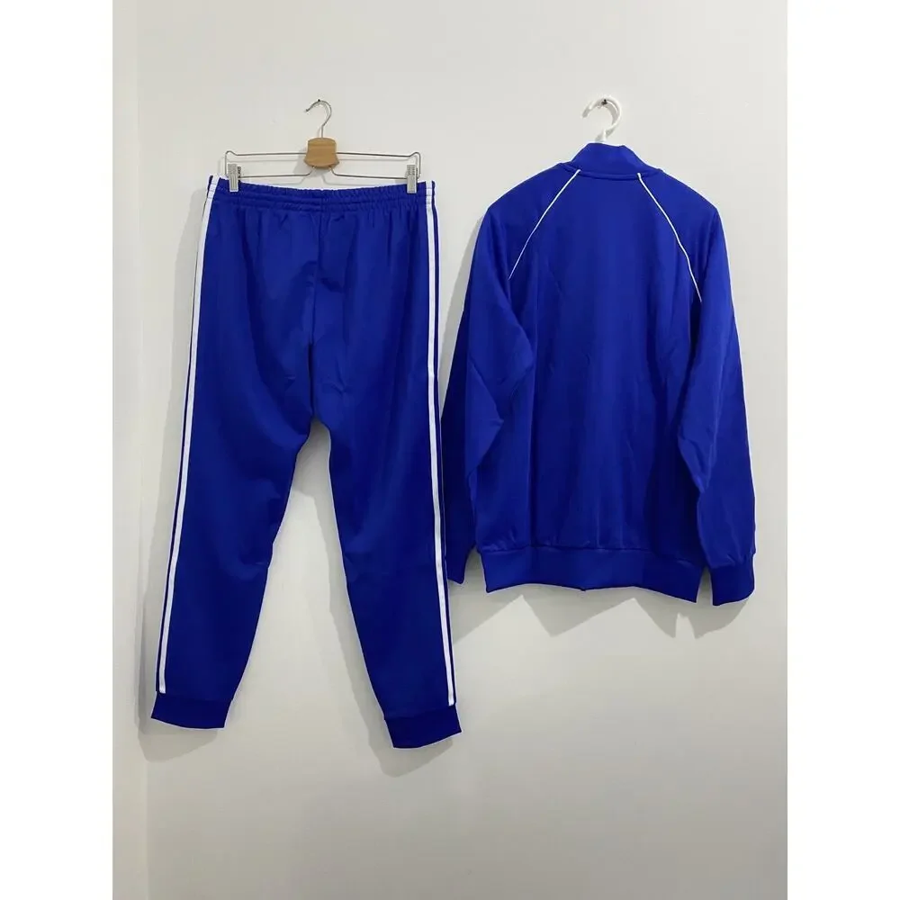 Adidas Originals Superstar Tracksuit Semi Lucid Blue White Size L